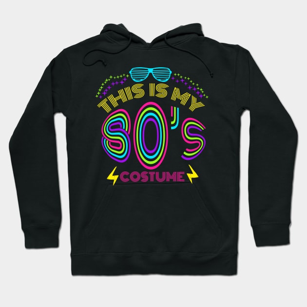 This Is My 80s Costume - Vintage Vaporwave T-Shirt Hoodie by biNutz